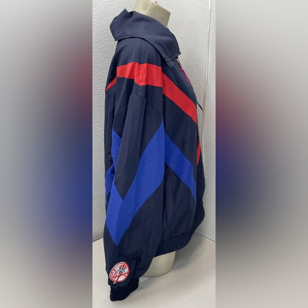 NWT [Terez] New York Yankees MLB Quarter-Zip Track Jacket Pullover Women’s M - Picture 8 of 12